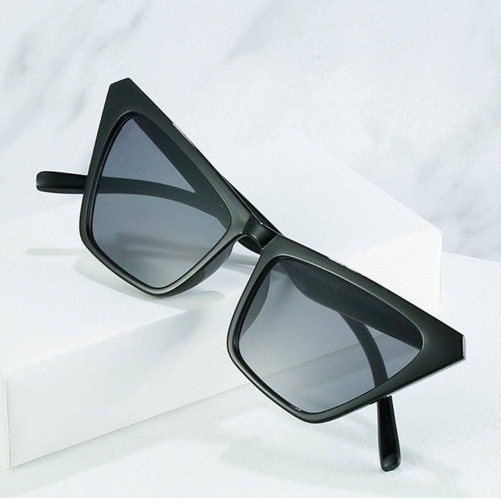 Black Cat Eye Sunglasses